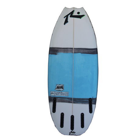 4'2" Custom Rusty Snaggle Tooth Wakesurfer