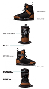 2023 Ronix Diplomat EXP Wakeboard Bindings