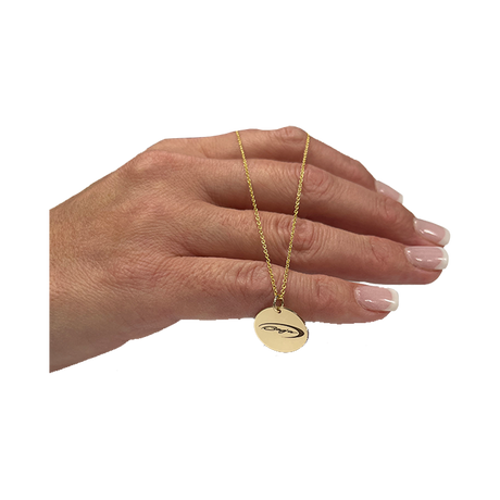 Baja Marine Womens Disc Necklace