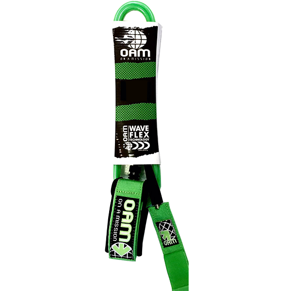 OAM 9ft paddleboard leash Lime