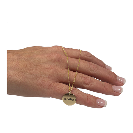 Donzi Marine Womens Disc Necklace