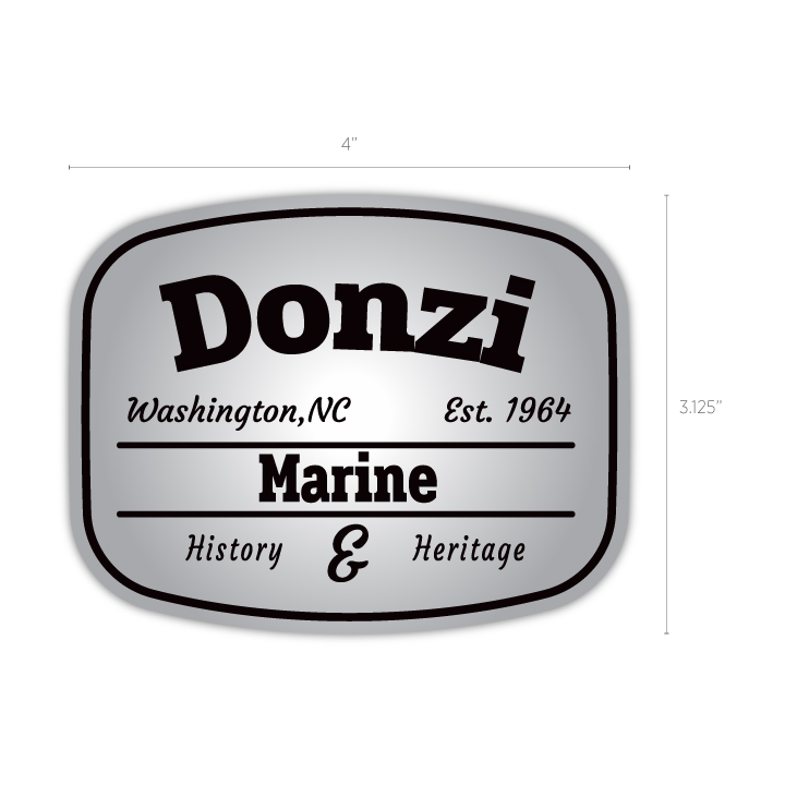 Donzi Patch Sticker