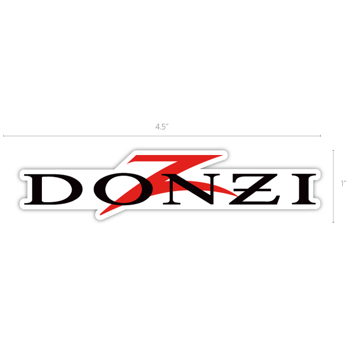 Donzi Logo Sticker