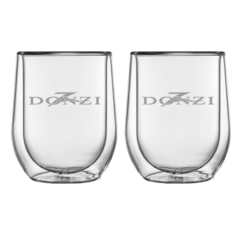 Donzi Stemless Glass Set