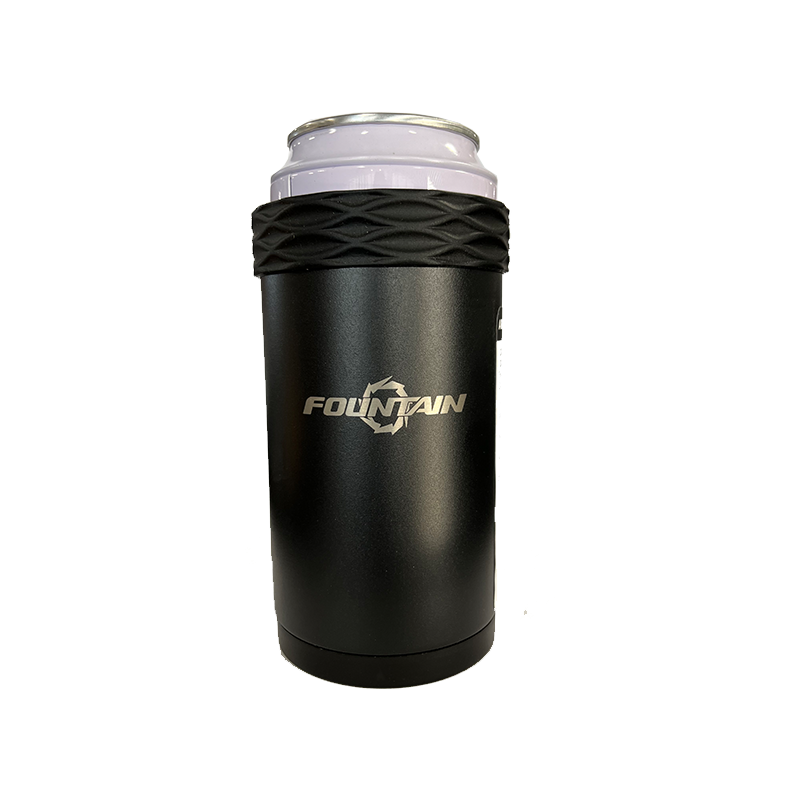 Fountain Powerboats Matte Black Arctican Koozie