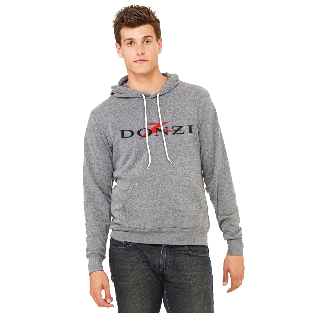 Grey Donzi Boats Hooded Sweatshirt