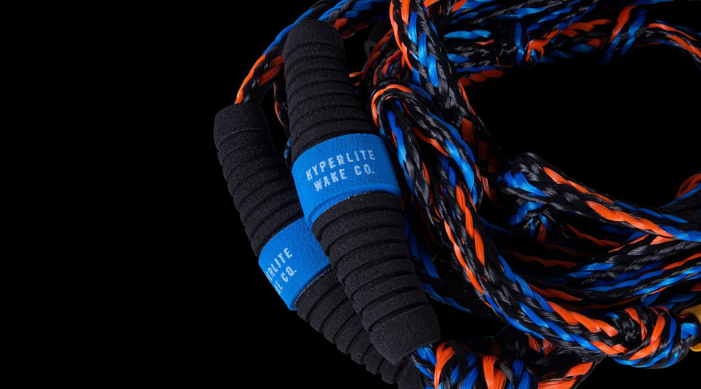 Hyperlite 25' Arc Surf Rope w/ Handle Blue & Orange
