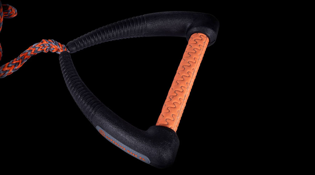 Hyperlite 25' Pro Surf Rope w/ Handle Black & Orange