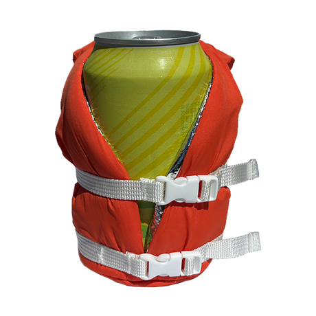 Donzi Marine Life Jacket Koozie
