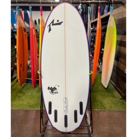 Rusty Half n Half Underbite Wakesurfer 4'6