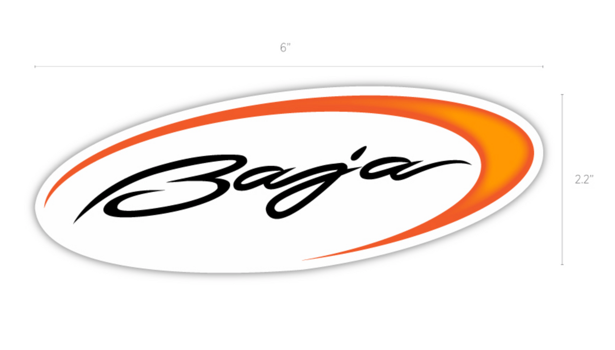 Baja Logo Sticker