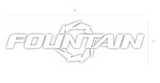 Fountain Boats 12in White Vinyl Sticker