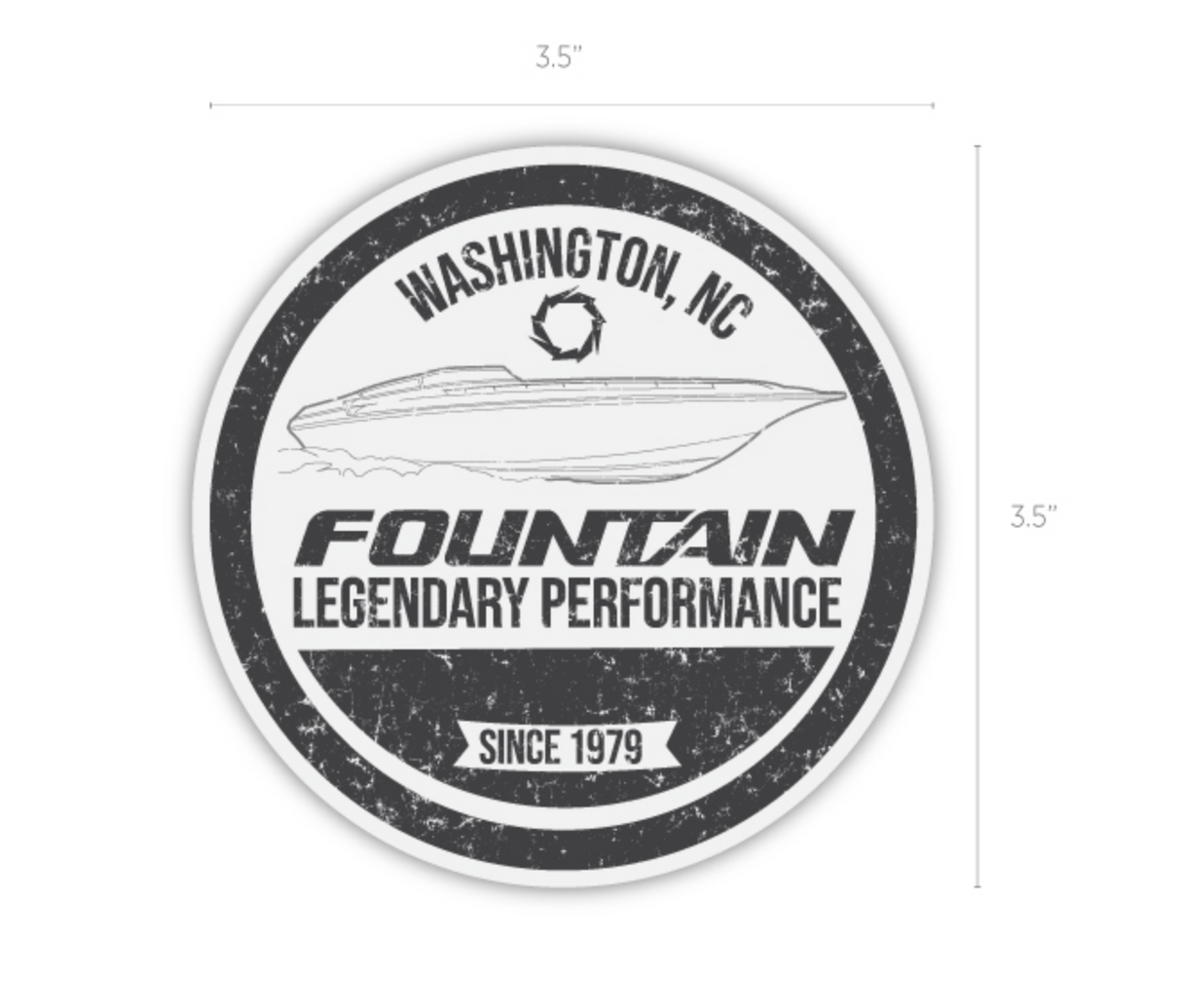 Fountain Legend Sticker