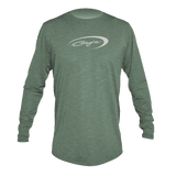 Baja Marine Low Pro Dri Fit Long Sleeve Olive