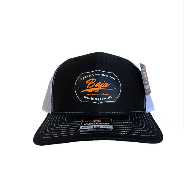 Baja Patch Hat Split Black