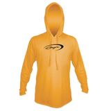 Baja Marine Low Pro Dri Fit Sun Hoodie Orange