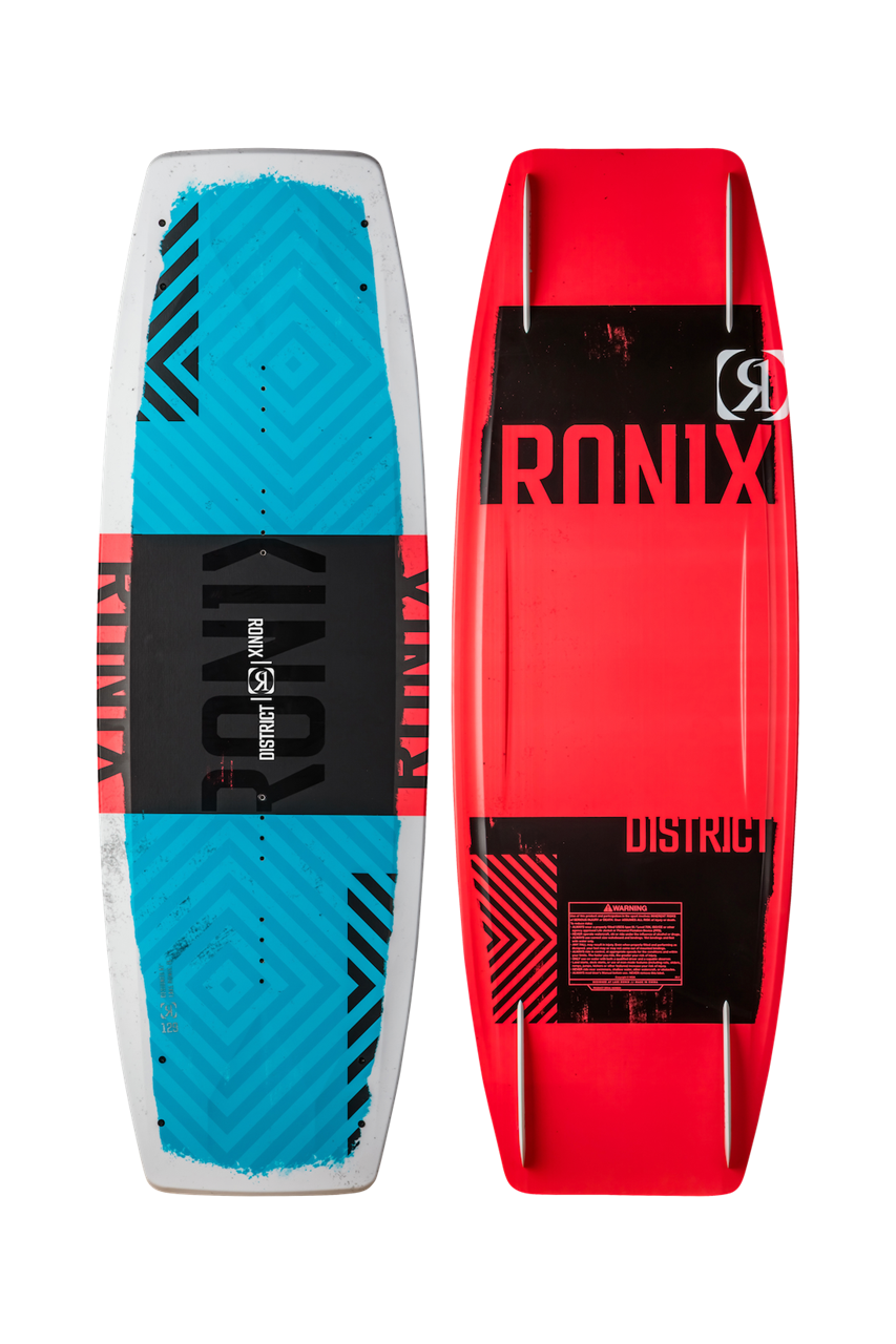 2025 Ronix Boys District Wakeboard With Ronix District Bindings