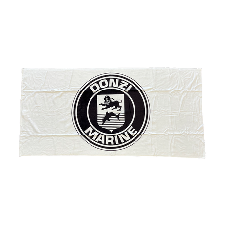 Donzi White Patch Towel