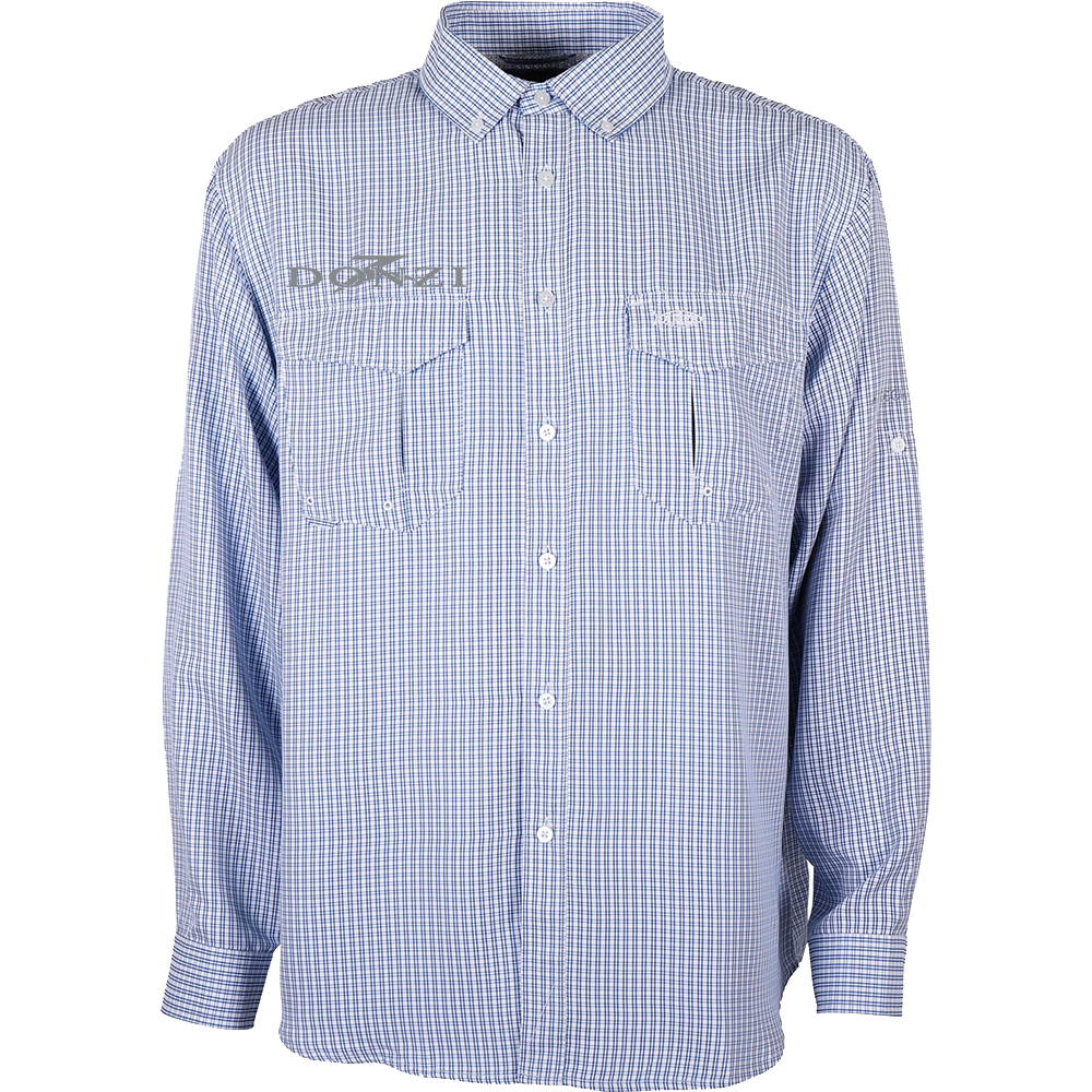 Donzi Marine Sirius Long Sleeve Button Up