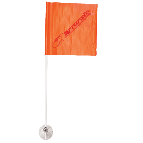 HO Skier Down Flag + Suction Cup