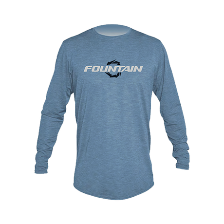 Fountain UPF Dri Fit Fun Run Long Sleeve Blue