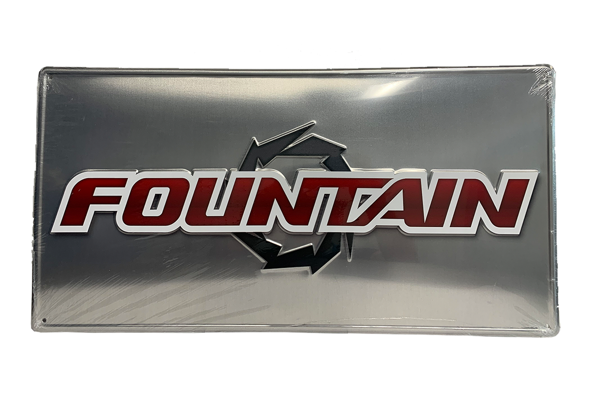 Fountain Boats Aluminum Sign