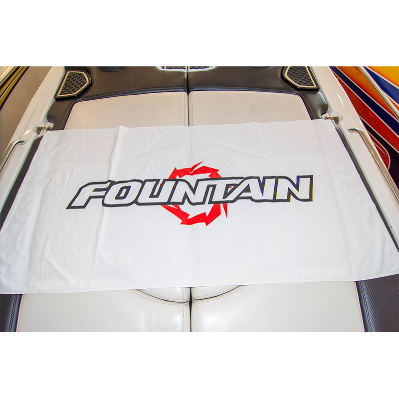 Fountain Boats Towel