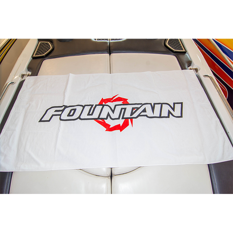 Fountain Boats Towel