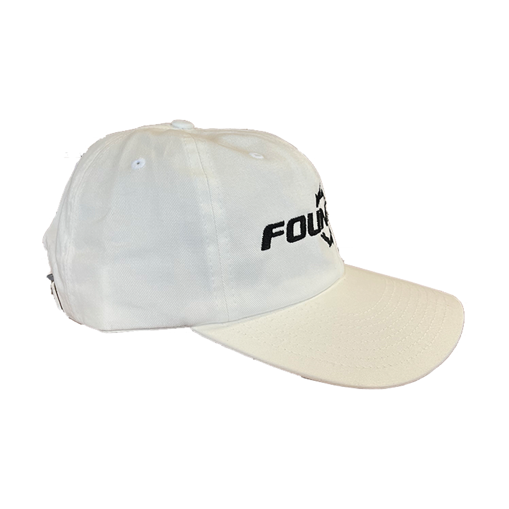 Fountain Powerboats Embroidered Dad Hat White