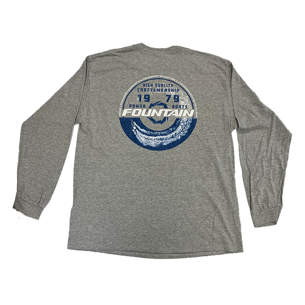 Fountain Label Long Sleeve Tee