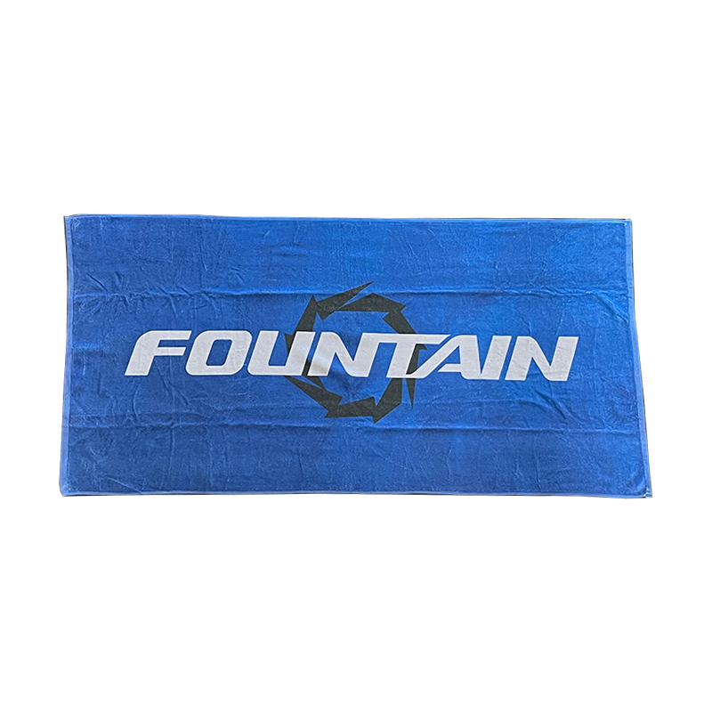 Fountain Powerboats Waves Towel Navy