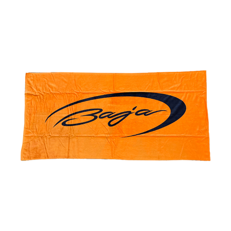 Baja Orange Waves Towel