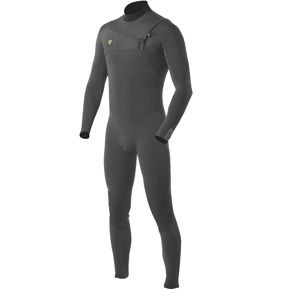 Vissla 7 Seas 3/2 Chest Zip Full Wetsuit Charcoal