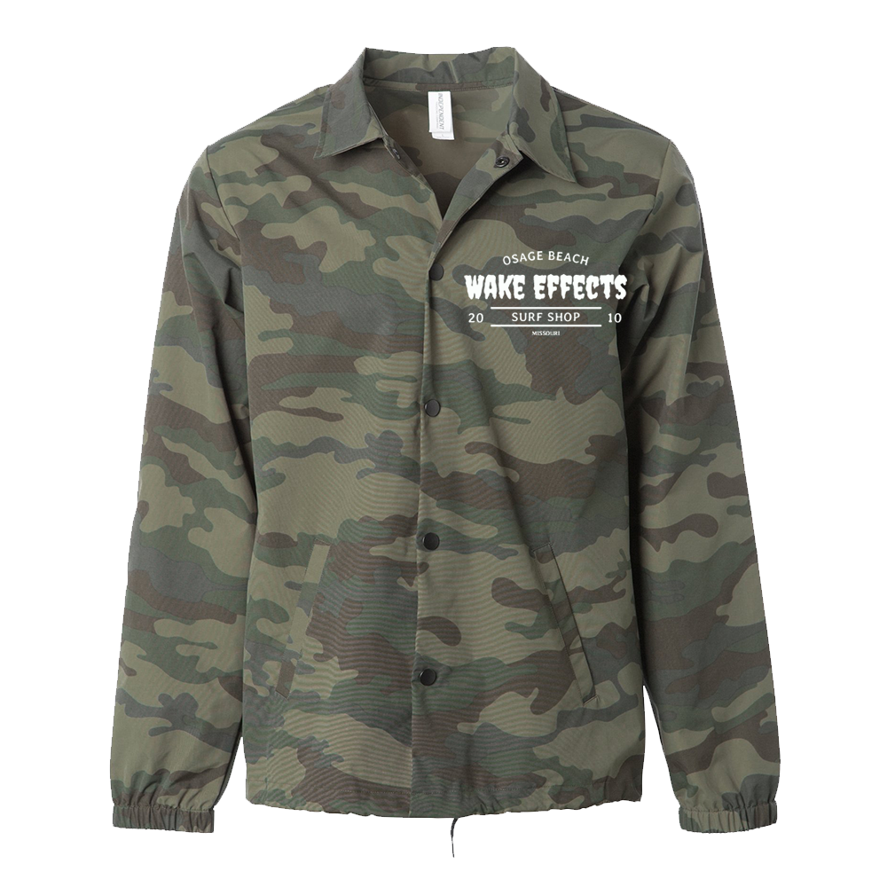 Wake Effects Camo Coaches Jacket