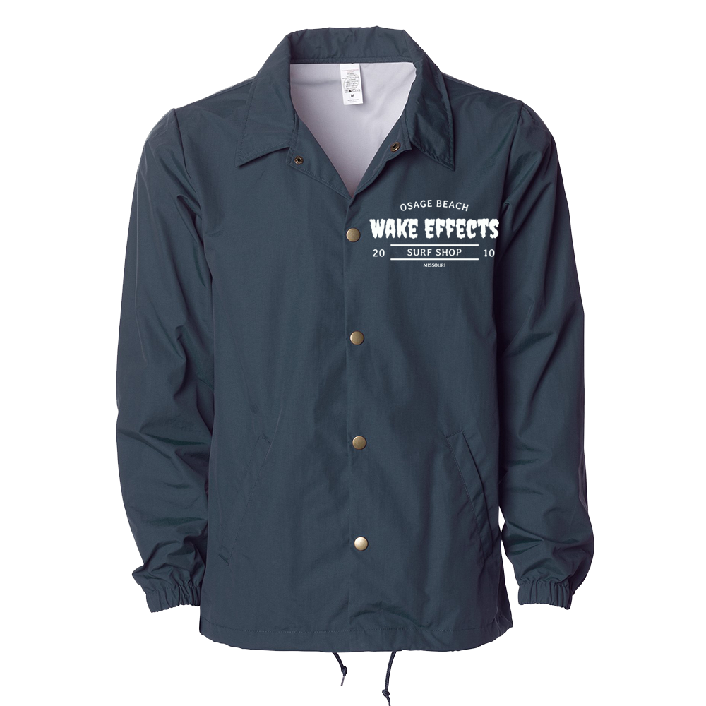 Wake Effects Navy Coaches Jacket