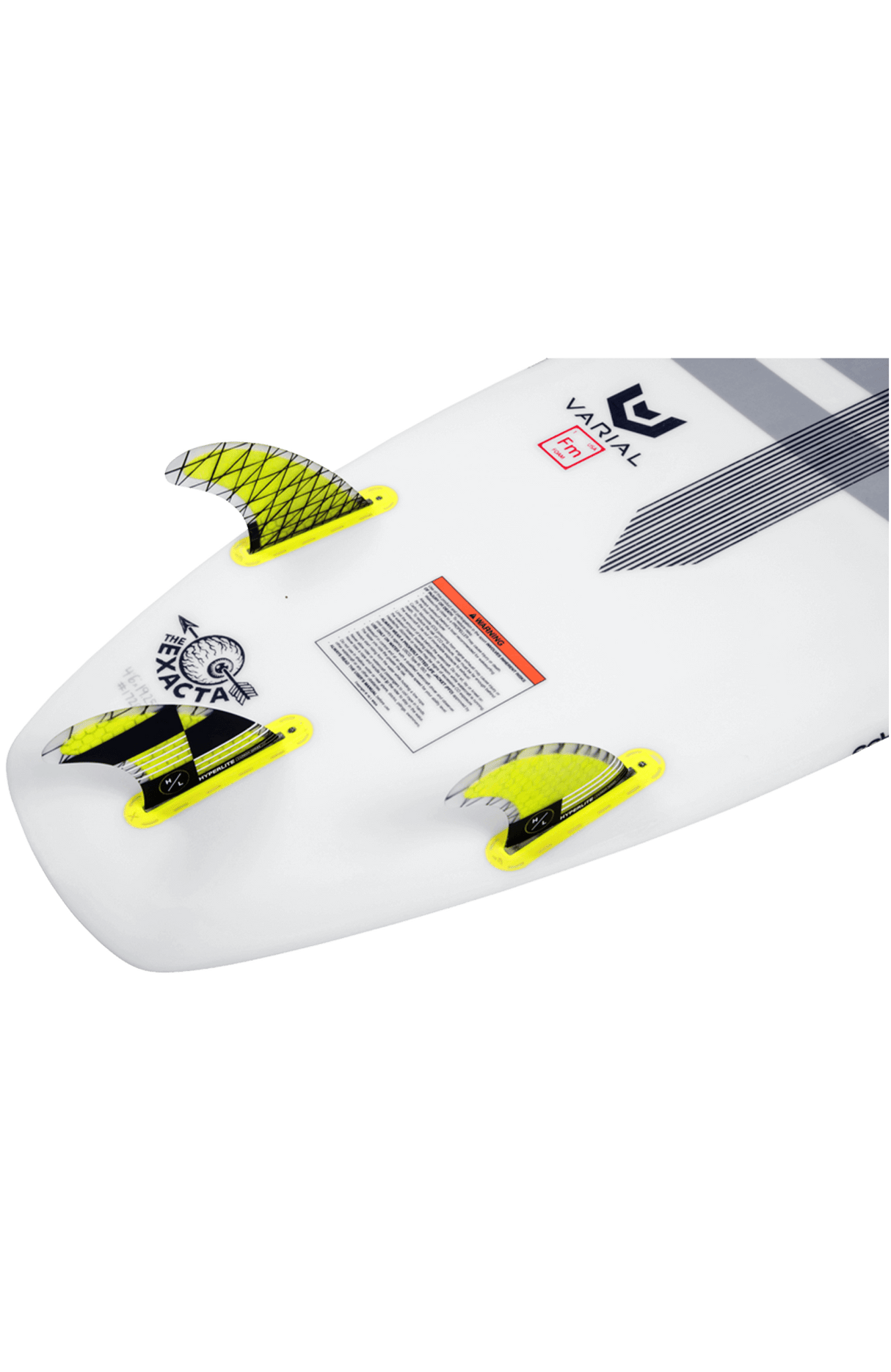 Hyperlite - 2021 - 4.75" Carbon Surf Fin Set w/ Key 3-Pack