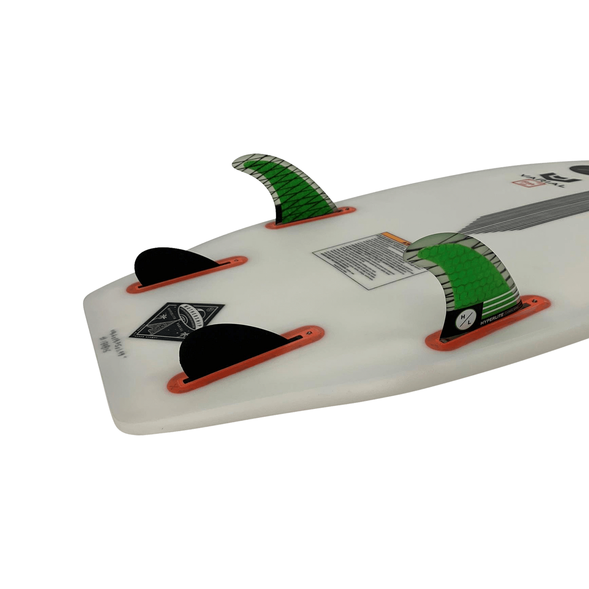 Hyperlite - 2021 - 4.5" RIOT Carbon Surf Fin Kit - Pair